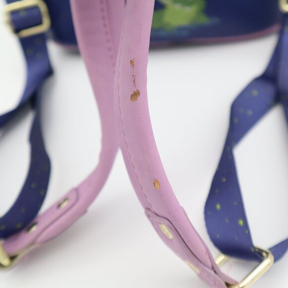 Loungefly Disney's Peter Pan Small Backpack Collectors Pack Great Condition 70th - Picture 6 of 16